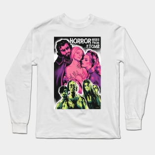 Horror Rises from the Tomb Movie Art Long Sleeve T-Shirt